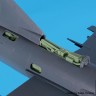 Black Dog A48198 Mikoyan MiG-21MF electronic , spine, tail and engine details BIG SET contains 48196 and 48197 (designed to be used with Eduard kits) 1/48