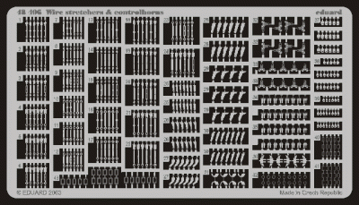 Eduard 48406 Wire Stretchers &amp; Controlhorns