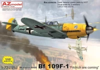Az Model 78059 Messerschmitt Bf 109F-1 (3x camo) 1/72