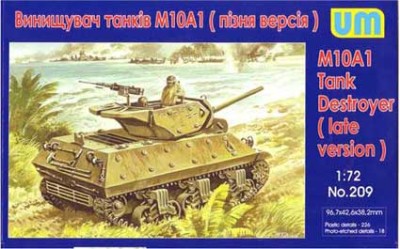 UniModel UMM-72209 M10A1 Tank Destroyer 1/72