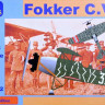LF Model P7206 Fokker C.VD - Norway 1940 (3x camo) 1/72