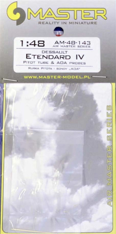 Master AM-48-143 1/48 Dessault Etendard IV Pitot Tube & AOA probes