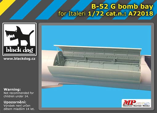BlackDog A72018 B-52 bomb bay (ITALERI) 1/72