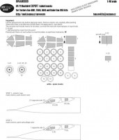 New Ware NWA-M0689 1/48 Mask SR-71 Blackbird EXPERT (TESTOR/ITALERI)