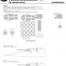 New Ware NWA-M0689 1/48 Mask SR-71 Blackbird EXPERT (TESTOR/ITALERI)