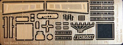 NH Detail NHM72040 VOMAG 7 or 660 Omnibus Detail Set 1/72