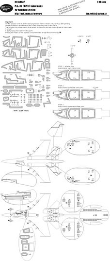 New Ware NWA-M0507 1/48 Mask PLA J-16 EXPERT (HOBBYB)
