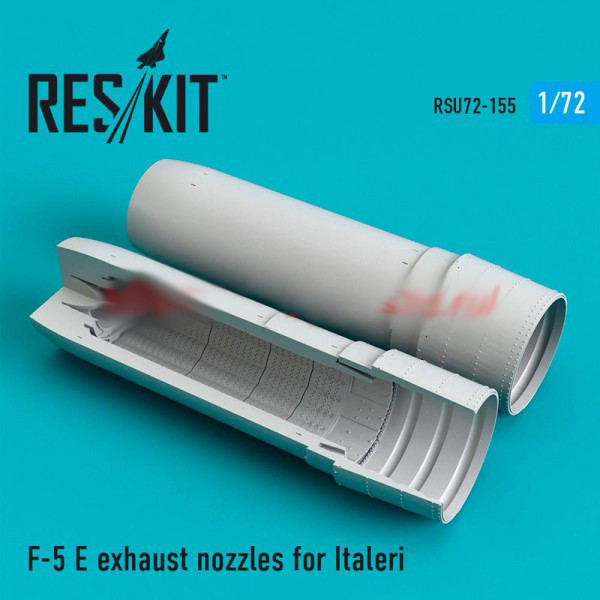 Reskit RSU72-0155 F-5 E exhaust nozzles for Italeri 1/72