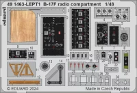 Eduard 491463 SET B-17F radio compartment (EDU) 1/48