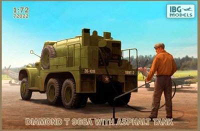 IBG Models 72022 Diamond T968A with Asphalt Tank 1/72
