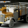 Voyager Model PE35524 WWII German Opel Blitz 3t. 4x2 Cargo Truck /Shallow Cargo Bay(For DRAGON 6670) 1/35
