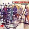 ICM 35528 L1500S LLG Немецкий пожарный автомобиль с пожарным расчетом 1/35