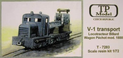 TP Model T-7283 V1 Transport/Loc+wagon 1/72