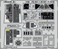 Eduard 49941 F-101B interior 1/48