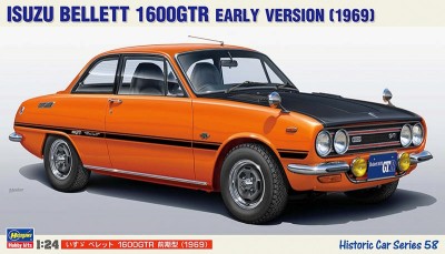 Hasegawa 21158 ISUZU BELLETT 1600GTR Early Version (1969) 1/24