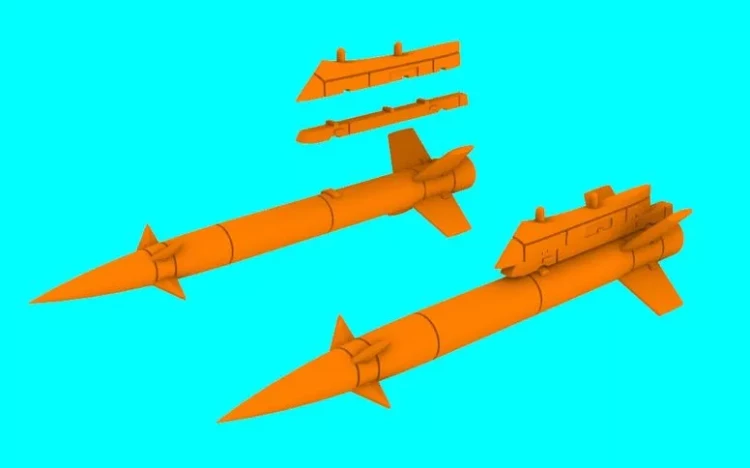 Lf Model 3D4809 MP-1000 Pescador Anti-ship missile (3D-print) 1/48