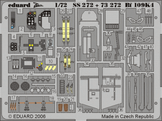 Eduard 73272 Bf 109K-4 FIN