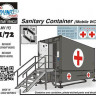 Planet Models MV72113 1/72 Sanitary Container (Mobile WC)