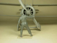 Copper State Models F32-027 RFC Air Mechanic spinning the propeller 1/32