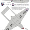 Aims AIMS72D039 de Havilland Vampire F.3, FB.5 & FB.9 Collection' 1/72 Aims AIMS72D039 de Havilland Vampire F.3, FB.5 & FB.9 Collection' 1/72