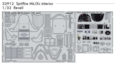 Eduard 32912 Spitfire Mk.IXc interior 1/32 1/32