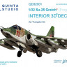 Quinta studio QD32001 Su-25 (for Trumpeter kit) 3D декаль интерьера кабины 1/32