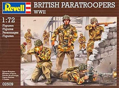 Revell 02509 Английские парашютисты &quot;Brit. Paratroopers, WWII&quot; 1/72