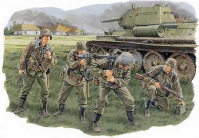Dragon 6159 Германские панцергренадёры (1. SS-Pz-Div. LSSAH, Kурск, 1943) 1/35