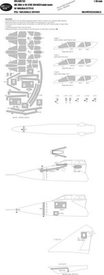 New Ware NWA-M0749 1/48 Mask MiG-31BM w/ KH-47M2 ADVANCED (HOBBYB)