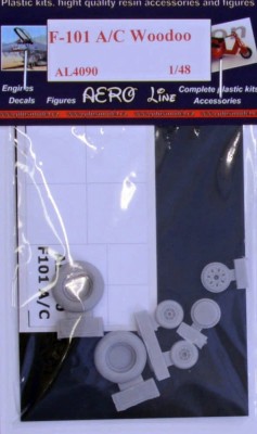 Plusmodel AL4090 Wheels for F-101 A/C Voodoo 1/48