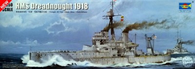 Trumpeter 05330 Британский Линкор HMS Dreadnought 1918 г. 1/350