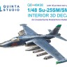 Quinta studio QD+48438 Су-25СМ/СМ3 (Звезда/Quinta Models/Arma Models) 1/48
