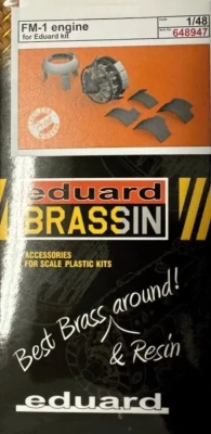Eduard 648947 BRASSIN FM-1 engine PRINT (EDU) 1/48