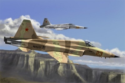Hobby Boss 80207 Самолет F-5E Tiger II fighter (Hobby Boss) 1/72