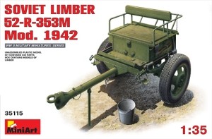 MiniArt 35115 Советский артиллерийский передок 52-Р-353М 1942 г.