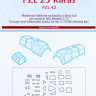 Peewit PW-M72109 1/72 Canopy mask PZL-23 Karas / PZL-42 (IBG)