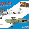 Rs Model 92220 Bu-133 A/B 'Jungmeister' 1937-1940 (2-in-1) 1/72