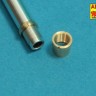 Aber 35 L-240 U.S 90 mm M3 barrel with thread protector for tank destroyer M36B1 (designed to be used with Academy and Italeri kits) 1/35