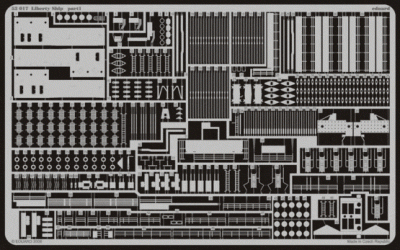 Eduard 53017 Liberty Ship 1/350 TRU