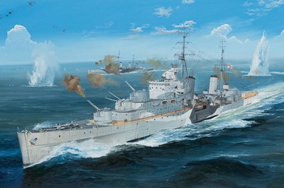 Trumpeter 05367 Английский лёгкий крейсер типа «Dido» «Argonaut» 1/350
