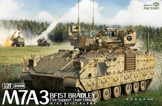 Magic Factory 2006 Американская БМП M7A3 BFIST «Bradley» 1/35