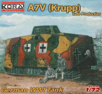Kora Model A7207 A7V/Krupp/ Late 1/72