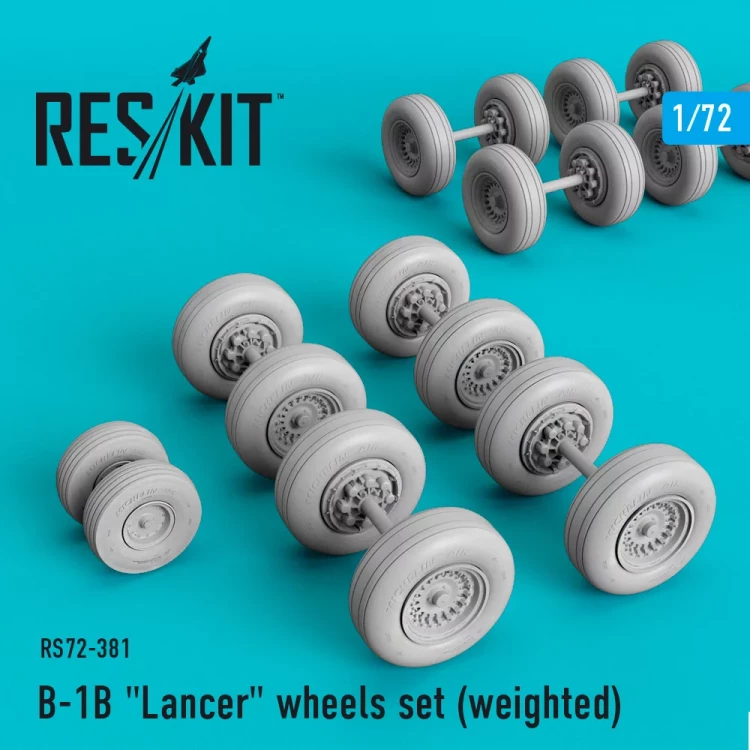 Reskit 72381 B-1B 'Lancer' wheels set (weighted) 1/72
