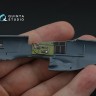 Quinta studio QD72182 P-51D Mustang Late (Eduard) 3D Декаль интерьера кабины 1/72