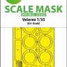 Art Scale 200-M35023 Velorex double-sided express fit mask for Art Scale Kit 1/35
