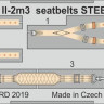 Eduard FE997 1/48 Il-2m3 seatbelts STEEL (TAM)