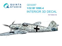 Quinta studio QD32267 Bf 109K-4 (Kotare) 1/32