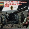 Strelets STRA004 6 Inch Mk.XIX Cannon with British Crew (WWII) Strelets STRArms sets 1/72