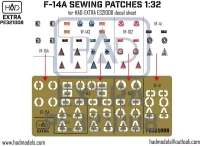 HAD PE321008 F-14A Sewing Patches (PE set) Vol.3 1/32