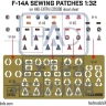 HAD PE321008 F-14A Sewing Patches (PE set) Vol.3 1/32